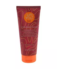 Gel coiffant pour cheveux Inebrya Up To You Defining Flexible Hold, 200 ml