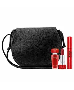 Set Pupa: Vamp! Paraben-Free Volume Cream Lipstick 301 Intense Red 3.5 g + Vamp! Sexy Lashes Paraben-Free Mascara 011 Sexy Black, 3,5 g