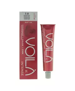 Intercosmo Voila 3C Intense Teinture permanente pour cheveux 7.8 Medium Toffee, 60 ml