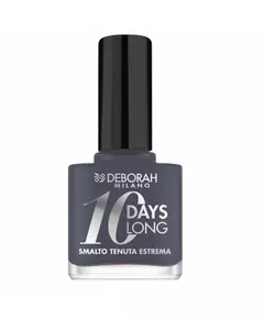 Deborah 10 Days Long Nagellack EN888 Hellgrau, 11 ml