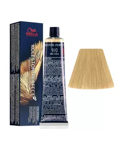 Wella Professionals Koleston Perfect Me+ Teinture permanente pour cheveux 9/0 Lightest Natural Blonde, 60 ml