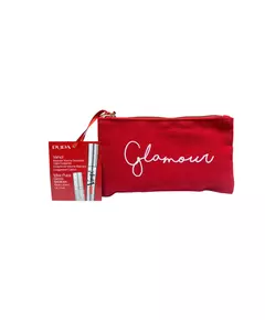 Set Pupa: Vamp! Definition Paraben-Free Waterproof Lash Defining Mascara 001 Extra Black 9 ml + Pupa Lip Gloss 1.5 ml *Miniature, 9 ml