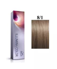 Wella Professionals Illumina Color Teinture permanente pour cheveux 8/1, 60 ml