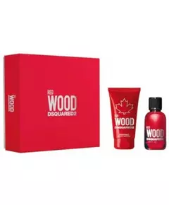 Red Wood Dárková sada EDT 100 ml a tělové mléko, 100 ml