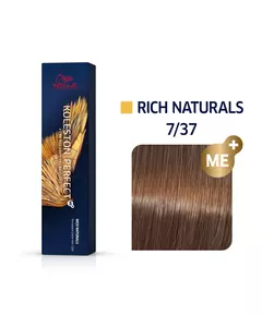 Koleston Perfect ME™ Rich Naturals - Permanent hair color 7/37, 60 ml