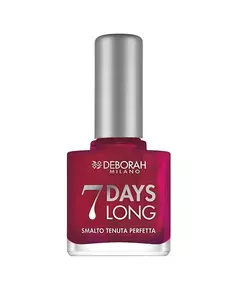 Deborah 7 Day Long Vitamine Schnelltrocknend Nagellack EN872 Perlmutt-Lila, 11 ml