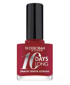Deborah 10 Days Long Nagellack 886 Vintage Rot, 11 ml