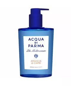 Acqua di Parma Blu Mediterraneo Arancia di Capri Cleansing Liquid Soap For Body & Hands, 300 ml