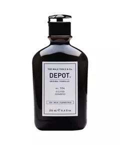 Depot 100 Hair Cleansing No. 104 Botanischer Komplex Haarshampoo Zur Neutralisierung von Gelbtönen, 1000 ml