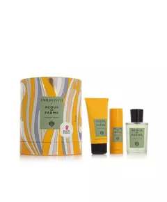 Set Acqua di Parma: Colonia Futura Eau De Cologne For Men 100 ml + Colonia Futura Shower Gel & Shampoo 2-In-1 75 ml + Colonia Futura Anti-Sweat Deodorant Spray For Men, 3 pcs