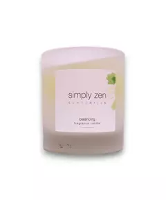 Simply Zen Sensorials Balancing Bergamot Scented Candle, 240 g