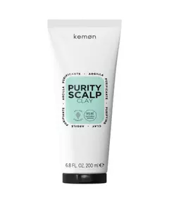 Kemon Purity Scalp Clay Haarbehandlung Tonerde-Maske Reinigung, 200 ml