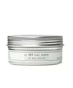 Depot 300 Hair Stylings No. 302 UV Filter Hair Styling Pomade For Volume & Texture, 75 ml