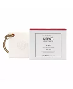 Depot 600 Body Solutions No. 602 Botanical Complex Cleansing Dark Tea Scented Soap Bar Aromatic Notes, 100 g