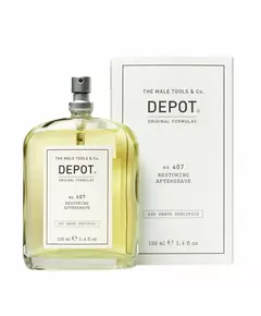 Depot 400 Shave Specifics No. 407 Pro-Vitamin B5 Restoring & Refreshing After-Shave Lotion, 100 ml