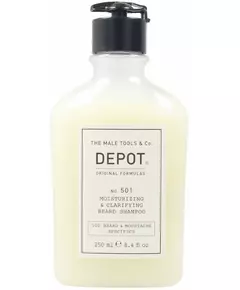 No. 501 Moisturizing & Clarifying Beard Shampoo, 250 ml