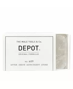 Depot 400 Shave Specifics No. 409 Potassium Alum Soothing After-Shave Astringent Stone, 90 g