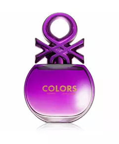 Benetton Colors Purple Eau de Toilette Pour les femmes, 50 ml