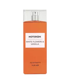 Notebook White Flowers & Vanilla Eau de Toilette Pour les femmes, 100 ml