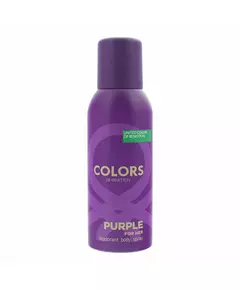 Benetton Colors Purple Long-Lasting Floral Deodorant Spray For Women, 150 ml