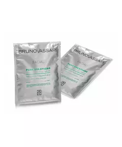 Setzen Bruno Vassari Pure Solutions Teebaumöl Beseitigt Unreinheiten Peel-Off-Maske Für das Gesicht 6 stk, 6 Stück