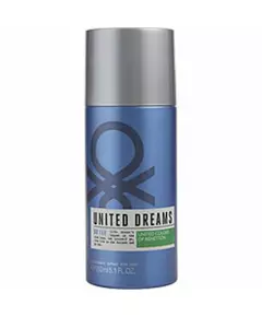 Benetton United Dreams Go Far Anti-Perspirant Deodorant Spray For Men, 150 ml