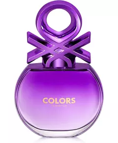 Benetton Colors Purple Eau de Toilette Pour les femmes, 50 ml