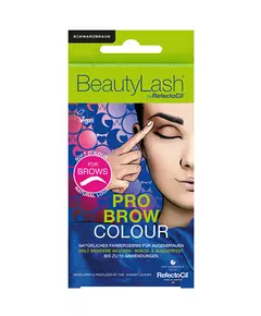 Refectocil BEAUTYLASH PRO BROW COLOUR eyebrow tint kit #Dark Brown 1 unit, 7 ml
