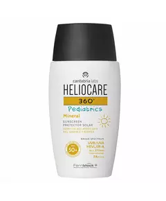 Cantabria Labs Heliocare 360º Pediatrics Mineral High UV protection Sunscreen Cream Body Mineral, 50 ml