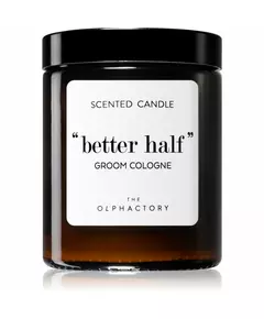 The Olphactory Better Half Groom Cologne Cologne Duftkerze, 135 g