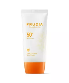 Frudia Tone Up Base Anti-rides Crème solaire Pour le visage SPF 50+, 50 ml