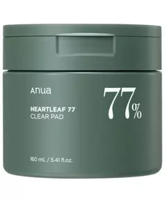 Anua Heartleaf 77% Make-up-Entfernung Reinigungspads 70 stk, 70 Stück