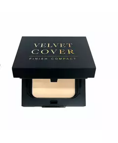 Dr. Hedison Velvet Cover Finish Compact Matt Kompaktpuder 21 Hellbeige, 14 g