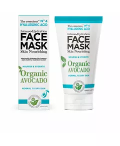 THE CONSCIOUS™ HYALURONIC ACID organic avocado intense hydration face mask, 50 ml