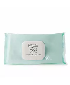 Byphasse Byphasse Aloe Vera Cleansing Wipes For Face, 40 pcs