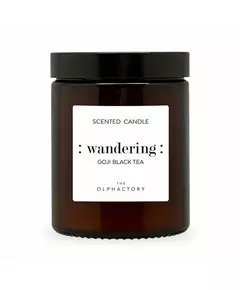 The Olphactory Wandering Goji Black Tea Goji Duftkerze, 135 g