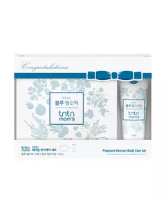 Set Tntn Mom's: Blue Belly Anti-Stretch Marks Body Cream Belly 125 ml + Set Blue Belly Anti-Stretch Marks Local Treatment Patch Belly, 125 ml