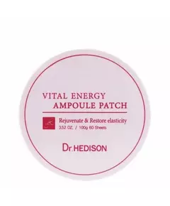 Dr. Hedison Vital Energy Verjüngen Augenklappe 60 stk, 60 Stück