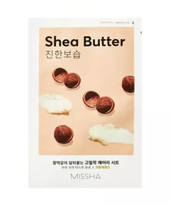Missha Airy Fit Shea Butter Hydratation Gesichtsmaske Für das Gesicht, 19 g