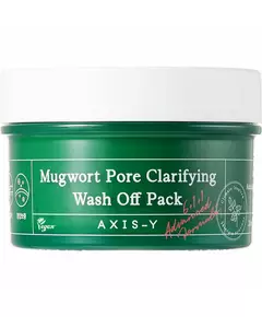 Axis-Y Mugwort Pore Clarifying Creamy Exfoliating Mask, 160 ml