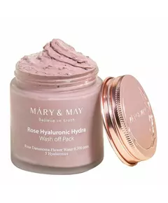 Rose Hyaluronic Hydra Wash Off Pack, 125 g
