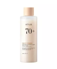 Anua Rice 70+ Ceramid Glanz Gesichtswasser Für das Gesicht, 250 ml