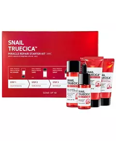 Snail Truecica Miracle Repair Starter Kit - dark spot skincare gift set, 1 ml