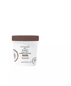Byphasse Family Coconut Hair Treatment Cream Mask Revitalizing, 250 ml
