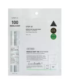 VT Cosmetics Reedle Shot 100 2 Step Straffend Feuchtigkeitsspendend Gesichtsmaske Für das Gesicht, 25 g