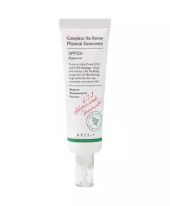 Axis-Y Complete No-Stress Sun Protection Sunscreen Cream For Face SPF 50+, 50 ml