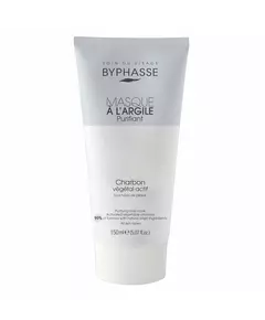 Byphasse Byphasse Charcoal Purifying Clay Mask, 150 ml