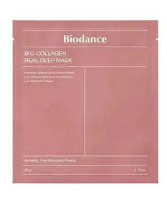 Biodance Bio-Collagen Collagène Hydrating & Firming Masque facial Pour le visage, 34 g