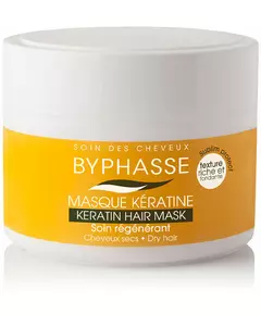 Byphasse Keratine Liquide Keratin Hair Treatment Cream Mask Repairing, 250 ml