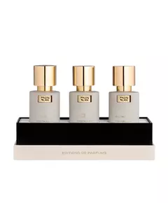 Editions De Parfums Fraiche Set Maison De L'Asie: Nanyang Extrait De Parfum Unisex 15 ml + Bois d'Indonesie Extrait De Parfum Unisex 15 ml + Bangkok 9/9 Extrait De Parfum Unisex, 15 ml